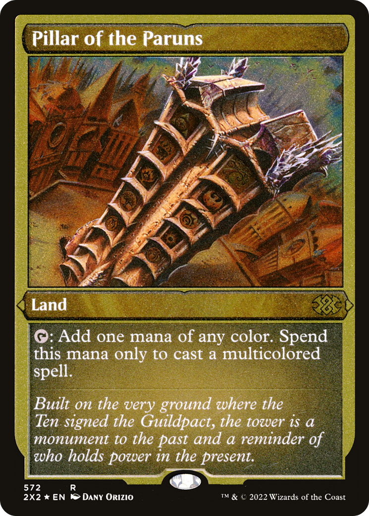 Pillar of the Paruns (Foil Etched) [Double Masters 2022]