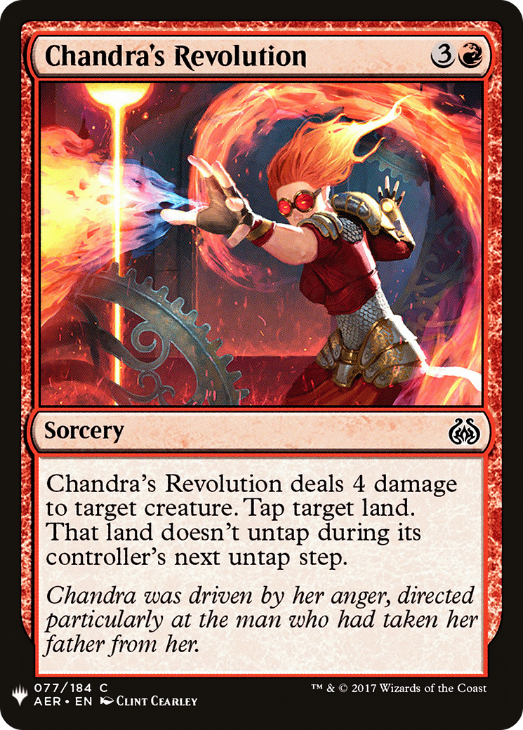 Chandra's Revolution [Mystery Booster]