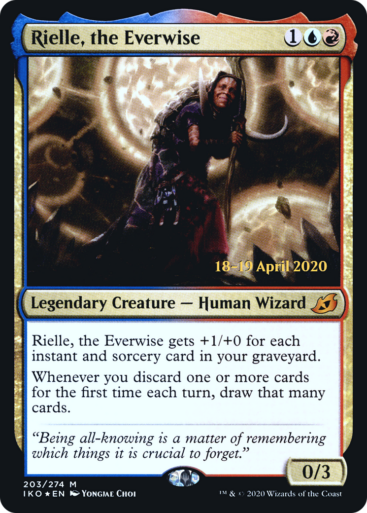 Rielle, the Everwise [Ikoria: Lair of Behemoths Prerelease Promos]