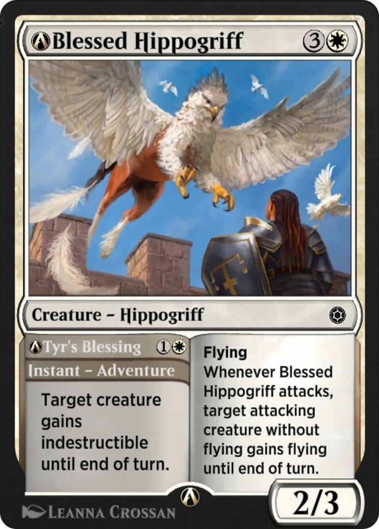 A-Blessed Hippogriff // A-Tyr's Blessing (HBG-A-85) - Alchemy Horizons: Baldur's Gate
