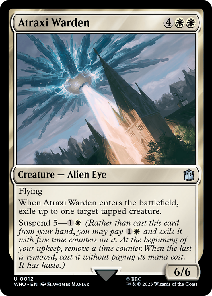 Atraxi Warden (WHO-012) - Doctor Who