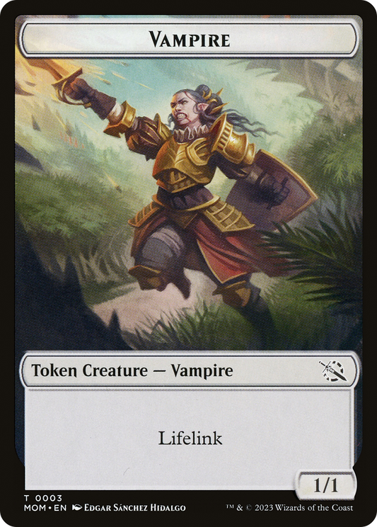 Vampire (TMOM-003) - March of the Machine Tokens Foil