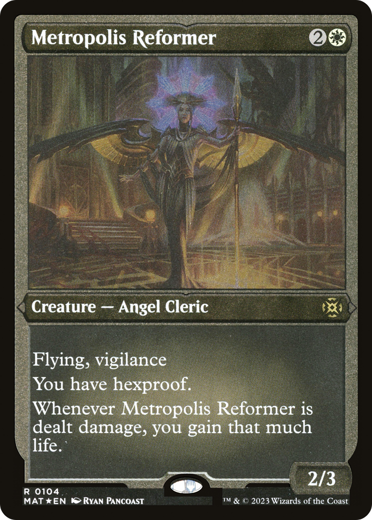 Metropolis Reformer (Foil Etched) [March of the Machine: The Aftermath]