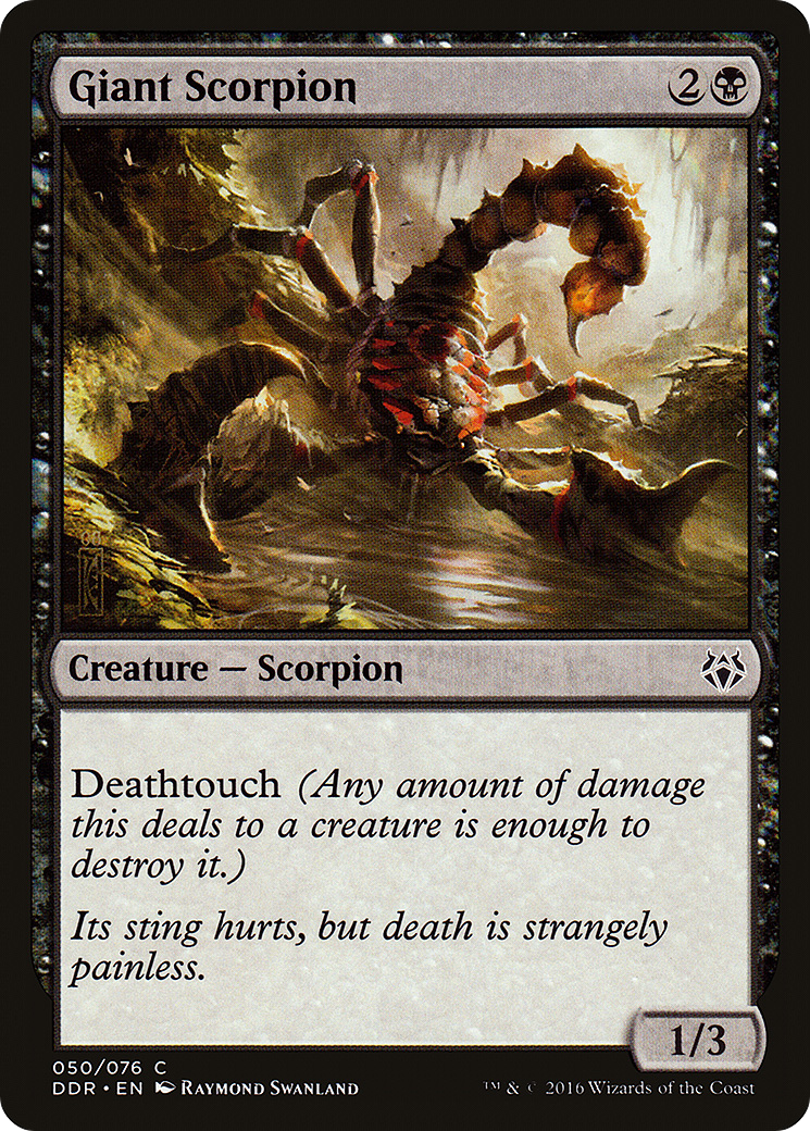 Giant Scorpion [Duel Decks: Nissa vs. Ob Nixilis]