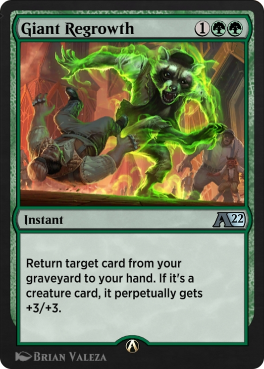 Giant Regrowth (YSNC-013) - Alchemy: New Capenna