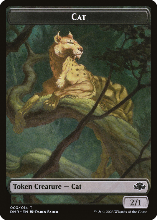 Cat (TDMR-003) - Dominaria Remastered Tokens