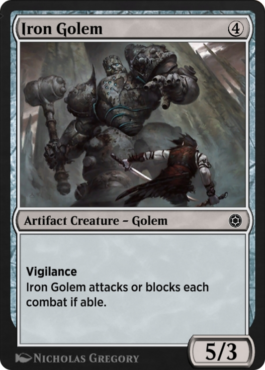 Iron Golem (HBG-258) - Alchemy Horizons: Baldur's Gate