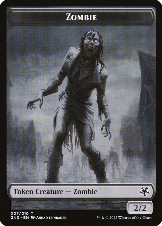 Zombie (TGN3-007) - Game Night: Free-for-All Tokens Foil