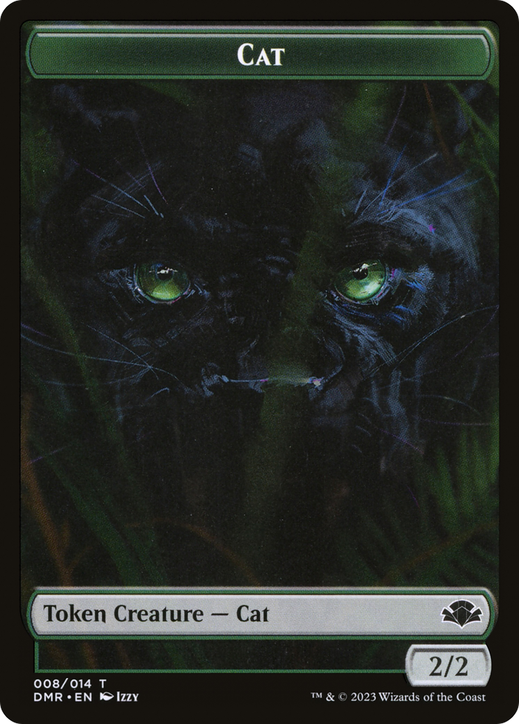 Cat (TDMR-008) - Dominaria Remastered Tokens Foil