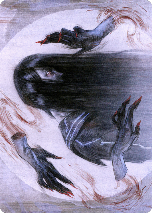 Clawing Torment // Clawing Torment (ANEO-032) - Neon Dynasty Art Series (Borderless)
