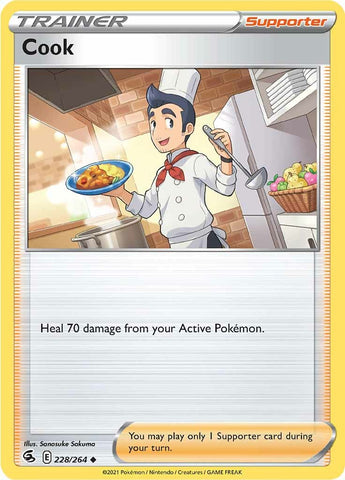 Cook (228/264) [Sword & Shield: Fusion Strike]