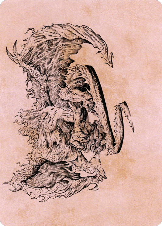 Miirym, Sentinel Wyrm // Miirym, Sentinel Wyrm (ACLB-071) - Battle for Baldur's Gate Art Series (Borderless)