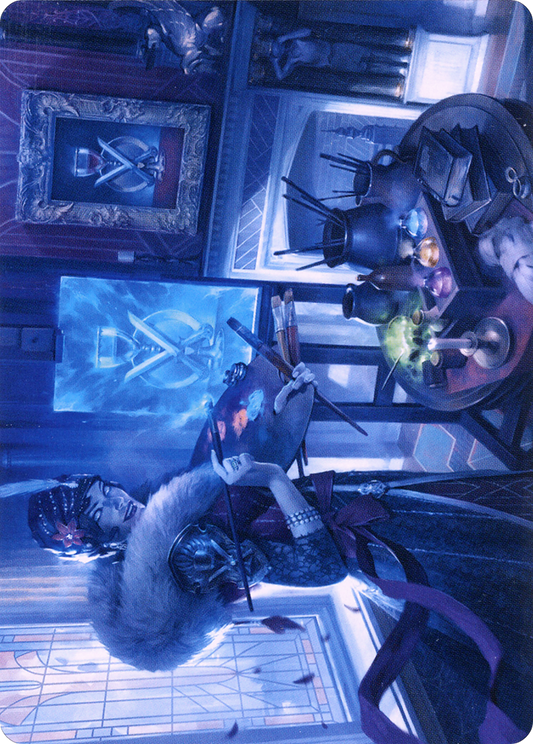 Flawless Forgery // Flawless Forgery (ASNC-054) - New Capenna Art Series (Borderless) Foil