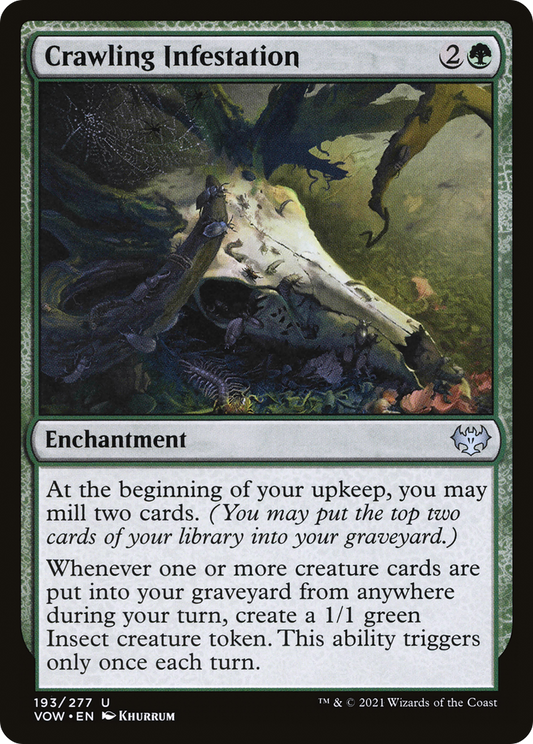 Crawling Infestation [Innistrad: Crimson Vow]