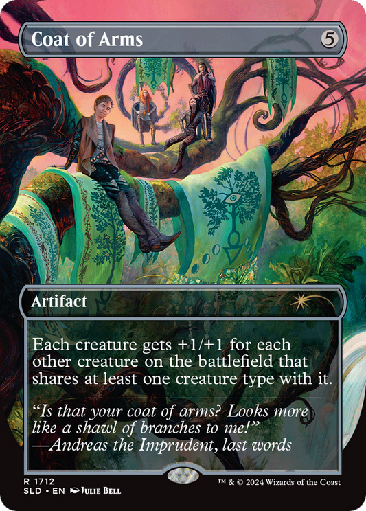 Coat of Arms (SLD-1712) - Secret Lair Drop (Borderless) Foil