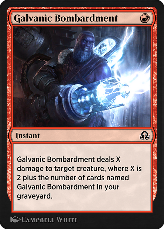 Galvanic Bombardment (SIR-157) - Shadows over Innistrad Remastered
