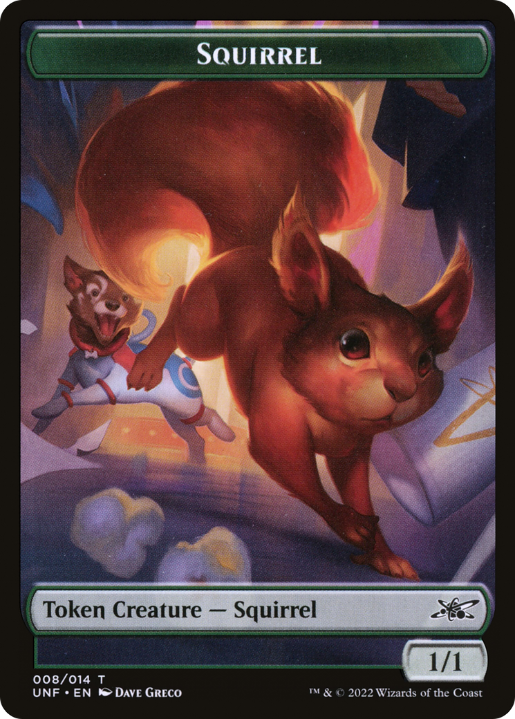Squirrel (UNF-008) - Unfinity Tokens