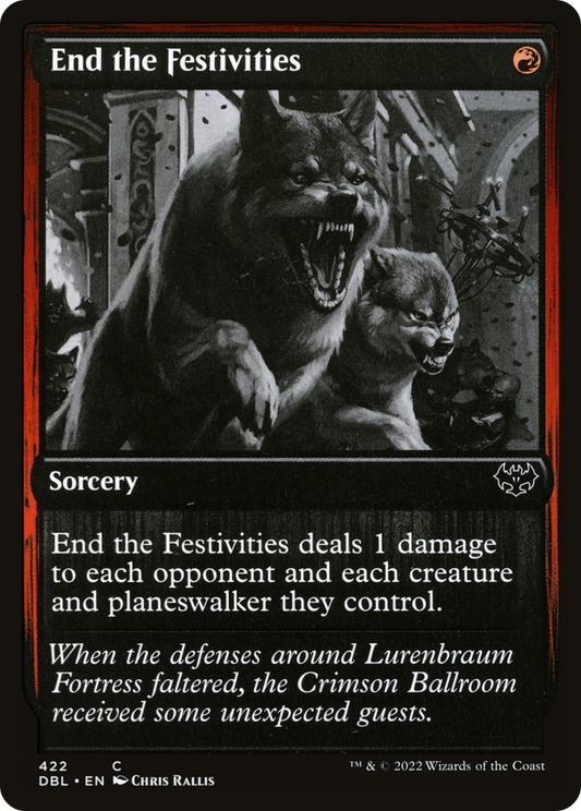 End the Festivities [Innistrad: Double Feature]