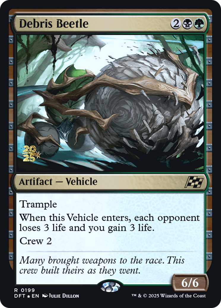 Debris Beetle [Aetherdrift Prerelease Promos]