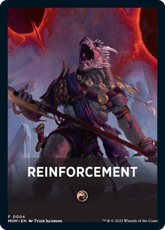 Reinforcement (FMOM-004) - March of the Machine Jumpstart Front Cards