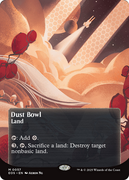 Dust Bowl (0057) (Borderless) [Edge of Eternities: Stellar Sights]