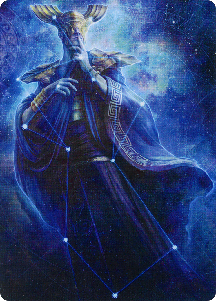 Atris, Oracle of Half-Truths // Atris, Oracle of Half-Truths (AMOM-078) - March of the Machine Art Series (Borderless)
