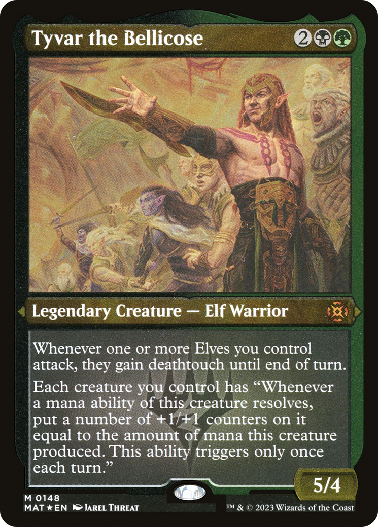 Tyvar the Bellicose (Foil Etched) [March of the Machine: The Aftermath]