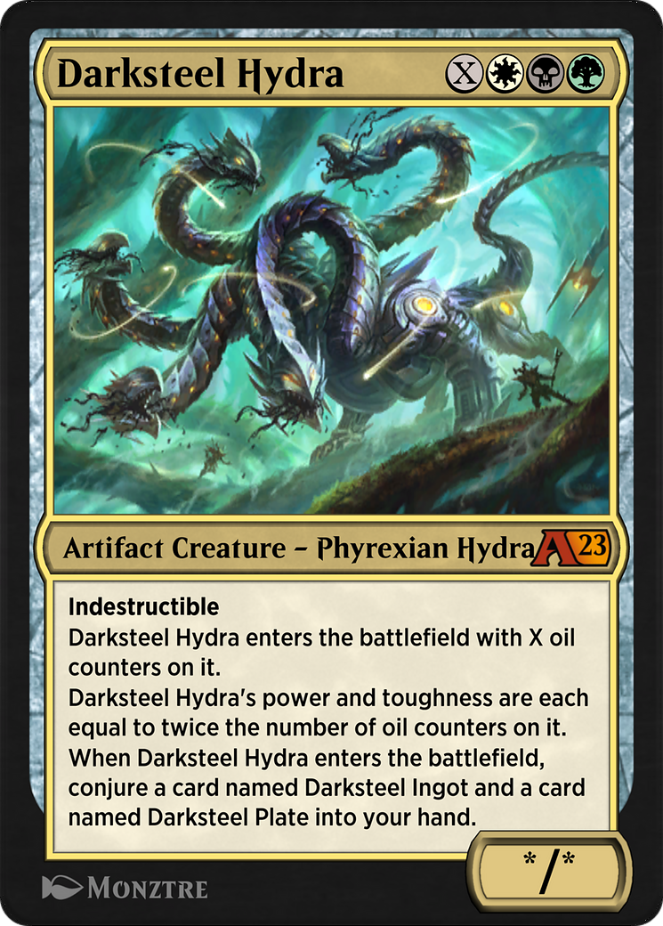 Darksteel Hydra (YONE-020) - Alchemy: Phyrexia