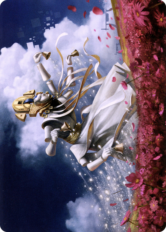 Myojin of Blooming Dawn // Myojin of Blooming Dawn (ANEO-033) - Neon Dynasty Art Series (Borderless)