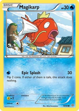Magikarp 019  XY  Ancient Origins - Common