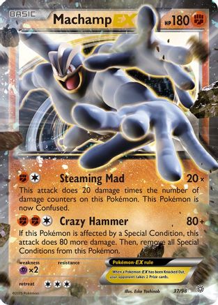 Machamp EX  - Holofoil XY  Ancient Origins - Ultra Rare