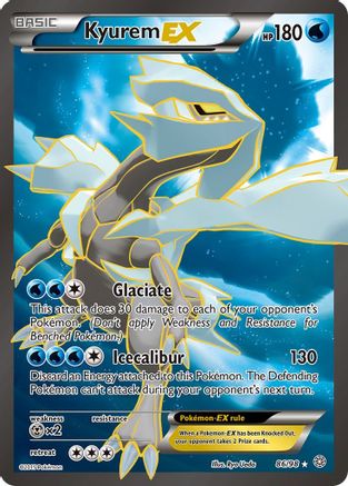 Kyurem EX (86 Full Art)/98  - Holofoil XY  Ancient Origins - Ultra Rare