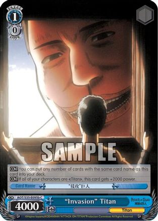 "Invasion" Titan (B) (AOT/S35-E095b C) - Attack on Titan