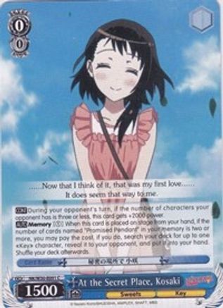 At the Secret Place, Kosaki (NK/W30-E091 C) - NISEKOI -False Love-