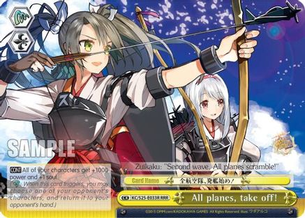 All planes, take off! (RRR) (KC/S25-E033R RRR) - KanColle