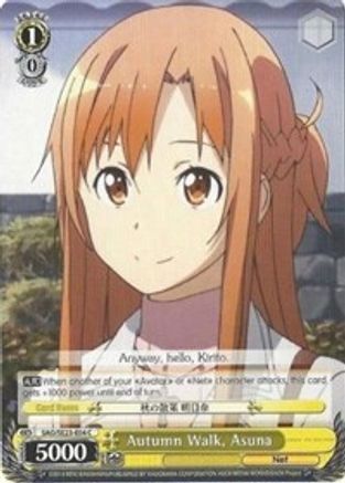 Autumn Walk, Asuna (SAO/SE23-E04 C) - Sword Art Online II