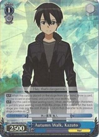Autumn Walk, Kazuto (Parallel Foil) (SAO/SE23-E27 C) - Sword Art Online II