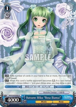 Hatsune Miku "Rosa Bianca" (B) (PD/S29-E090b R) - Hatsune Miku: Project DIVA F 2nd