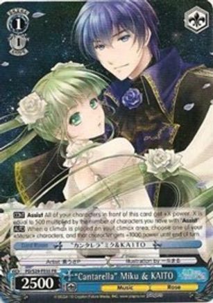 "Cantarella" Miku & KAITO (PD/S29-PE05 PR) - Hatsune Miku: Project DIVA F 2nd