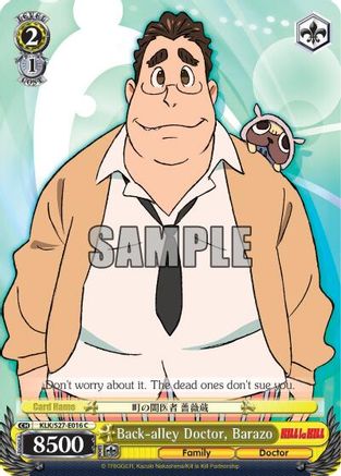 Back-alley Doctor, Barazo (KLK/S27-E016 C) - KILL la KILL
