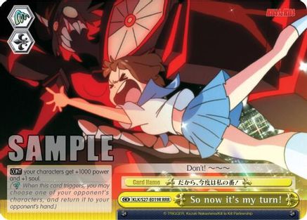 So now it's my turn! (RRR) (KLK/S27-E019R RRR) - KILL la KILL