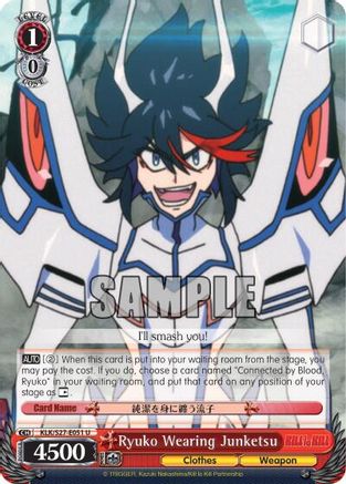 Ryuko Wearing Junketsu (KLK/S27-E051 U) - KILL la KILL