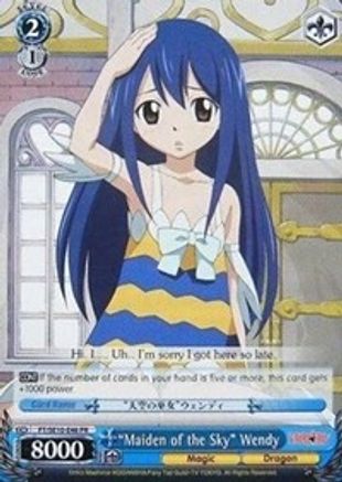 "Maiden of the Sky" Wendy (FT/SE10-E46 PR) - Fairy Tail ver.E