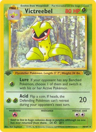 Victreebel (30) 030  - Unlimited Jungle - Rare