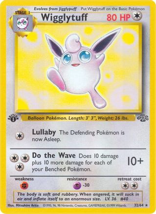 Wigglytuff (32) 032  - Unlimited Jungle - Rare