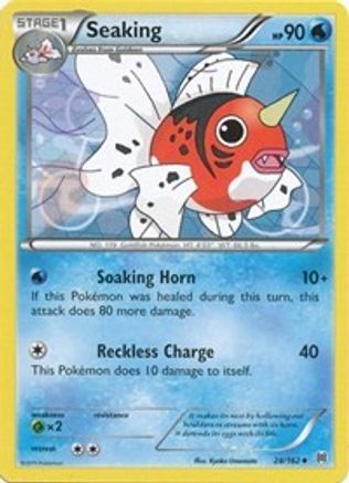 Seaking 028  - Reverse Holofoil XY  BREAKthrough - Uncommon
