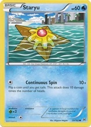 Staryu 029  XY  BREAKthrough - Common