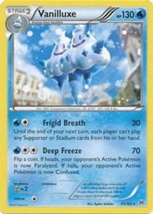 Vanilluxe 045  XY  BREAKthrough - Rare