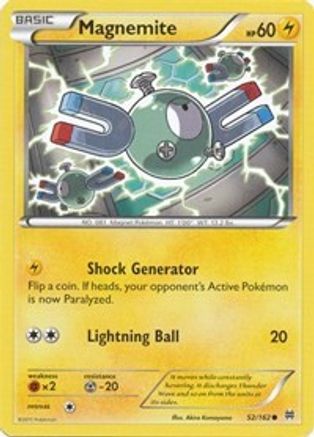 Magnemite (52) 052  XY  BREAKthrough - Common