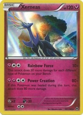 Xerneas 107  - Holofoil XY  BREAKthrough - Holo Rare